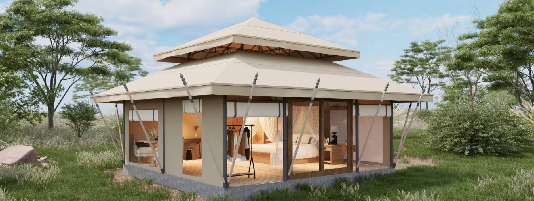 唐河县户外野奢帐篷